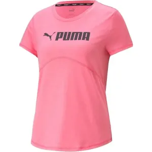 Puma FIT HEATHER TEE Damenshirt, rosa, größe XS