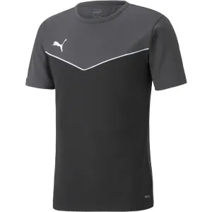 Puma INDIVIDUAL RISE JERSEY Fußball T-Shirt, schwarz, größe L