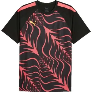 Puma INDIVIDUALLIGA GRAPHIC JERSEY Sport-T-Shirt für Herren, schwarz, größe L