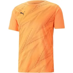 Puma INDIVIDUALRISE GRAPHIC TEE Herren T-Shirt, orange, größe M