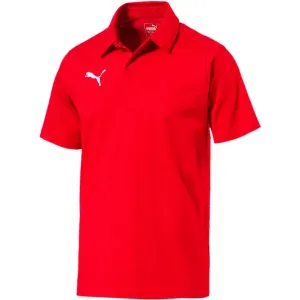 Puma LIGA CASUALS POLO Herrenshirt, rot, größe M