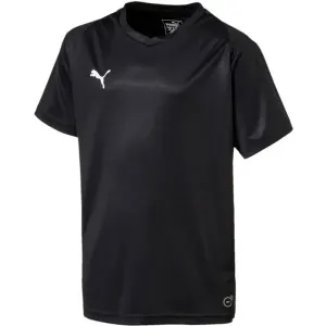 Puma LIGA JERSEY CORE JR Kinder T-Shirt, schwarz, größe 128