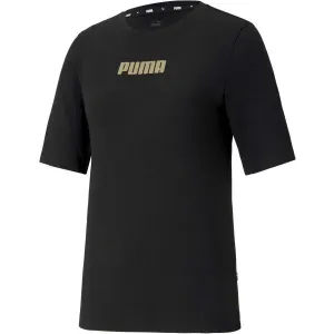 Puma MODERN BASICS TEE Damenshirt, schwarz, größe XS