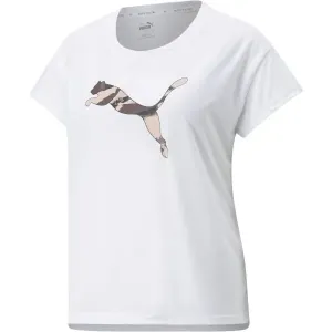 Puma MODERN SPORTS TEE Damenshirt, weiß, größe L