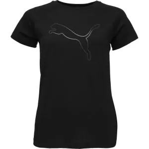 Puma MOTION LOGO TEE Damenshirt, schwarz, größe XL