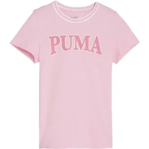 Puma SQUAD TEE G Mädchen-T-Shirt, rosa, größe 128
