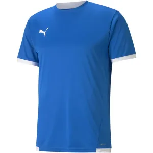 Puma TEAM LIGA JERSEY Herren Fußballshirt, blau, größe L