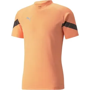 Puma TEAMFINAL TRAINING JERSEY Herren Sportshirt, orange, größe L