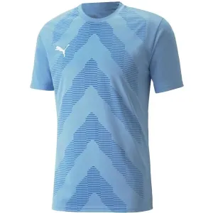 Puma TEAMGLORY JERSEY Herren Fußballshirt, blau, größe S