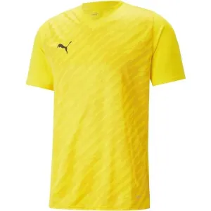 Puma TEAMGLORY JERSEY Herren Fußballshirt, gelb, größe L