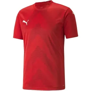 Puma TEAMGLORY JERSEY Herren Fußballshirt, rot, größe XXL