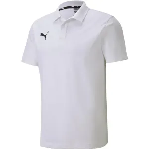 Puma TEAMGOAL 23 CASUALS POLO Herrenshirt, weiß, größe XL