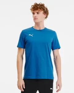 Puma TEAMGOAL 23 CASUALS TEE Herren T-Shirt, blau, größe M