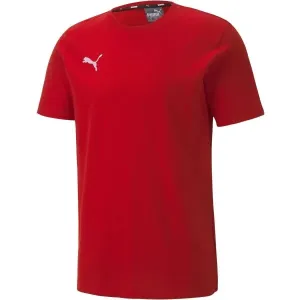 Puma TEAMGOAL 23 CASUALS TEE Herren T-Shirt, rot, größe XL