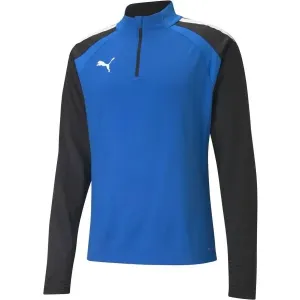 Puma TEAMLIGA 1/4 ZIP TOP Herren Trainingsjacke, blau, größe XL