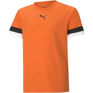 Puma TEAMRISE JERSEY JR Herrenshirt, orange, größe 116