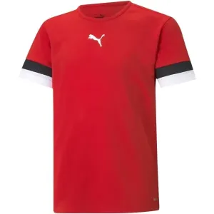 Puma TEAMRISE JERSEY JR Herrenshirt, rot, größe 128