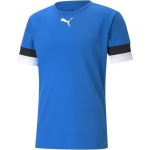 Puma TEAMRISE Jungen Fußball Trikot, blau, größe S