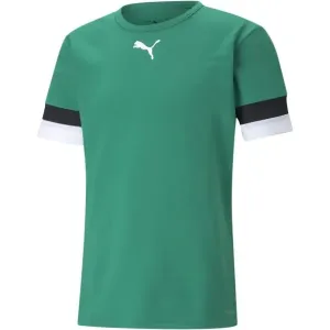 Puma TEAMRISE Jungen Fußball Trikot, grün, größe XL