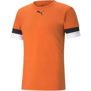 Puma TEAMRISE Jungen Fußball Trikot, orange, größe L
