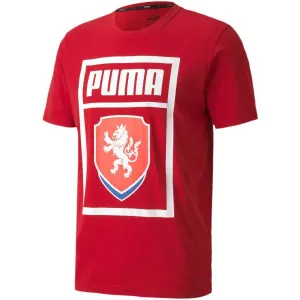 Puma FACR PUMA DNA TEE Herren Fußballshirt, rot, größe M