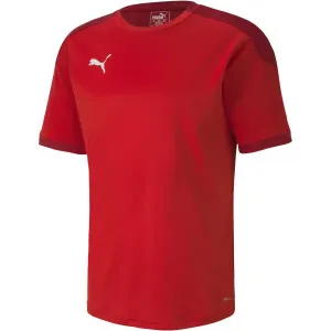 Puma TEAM FINAL 21 TRAINING JERSEY Herren Trainingsshirt, rot, größe XL