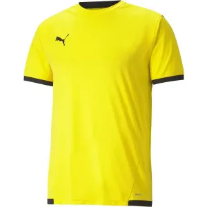 Puma TEAM LIGA JERSEY Herren Fußballshirt, gelb, größe XXL