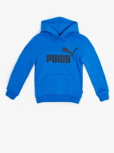 Puma ESSENTIALS BIG LOGO HOODIE Jungen Sweatshirt, blau, größe 128