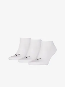 Puma Socken 3 Paar Weiß