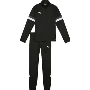 Puma TEAMRISE TRACKSUIT JR Trainingsanzug für Kinder, schwarz, größe 128