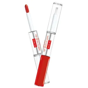 PUPA Milano Langanhaltender flüssiger Lippenstift Made To Last Lip Duo (Liquid Lip Colour) 2 x 4 ml 018 Imperial Red