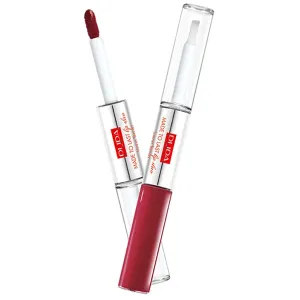 PUPA Milano Langanhaltender flüssiger Lippenstift Made To Last Lip Duo (Liquid Lip Colour) 2 x 4 ml 005 Deep Ruby