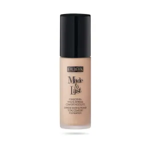 PUPA Milano Langanhaltendes Flüssig-Make-up SPF 10 Made To Last (Total Comfort Foundation) 30 ml 050 Sand