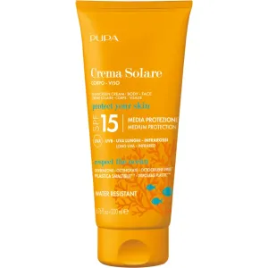 PUPA Milano Sonnenschutzmittel SPF 15 (Sunscreen Cream) 200 ml