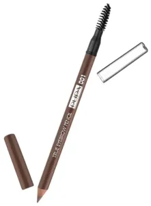 PUPA Milano Wasserfester Augenbrauenstift (True Eyebrow Pencil Waterproof) 1,08 g 004 Extra Dark