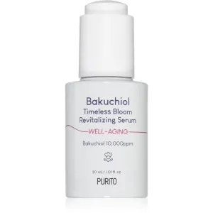 Purito Bakuchiol Timeless Bloom intensives revitalisierendes Serum Creme zur Wiederherstellung der Festigkeit der Haut 30 ml