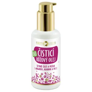 Purity Vision Bio-Rosa-Reinigungsöl mit Argan, Jojoba und Vitamin E 100 ml