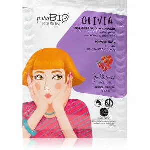puroBIO Cosmetics Olivia Red Fruits Peel-Off-Maske in Pulverform 13 g