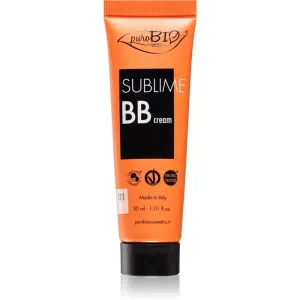 puroBIO Cosmetics Sublime BB Cream feuchtigkeitsspendende BB Cream Farbton 01 30 ml
