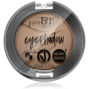 puroBIO Cosmetics Compact Eyeshadows Lidschatten Farbton 02 Dove Gray 2,5 g