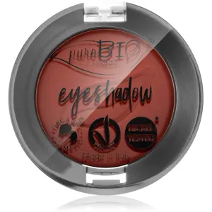 puroBIO Cosmetics Compact Eyeshadows Lidschatten Farbton 13 Marsala 2,5 g