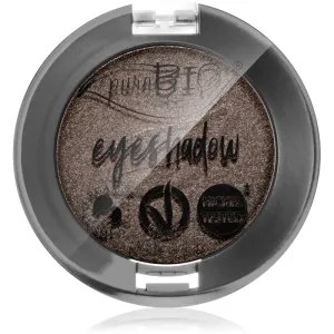 puroBIO Cosmetics Compact Eyeshadows Lidschatten Farbton 19 Intense Gray 2,5 g