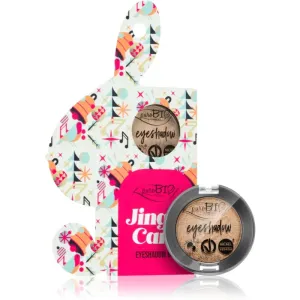 puroBIO Cosmetics Jingle Care Eyeshadow Box Lidschatten Geschenkedition Farbton 01 Sparkling Wine 2,5 g