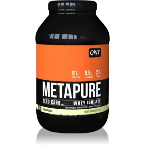 QNT Zero Carb Metapure Protein mit Aminosäuren Geschmack Vanilla 908 g