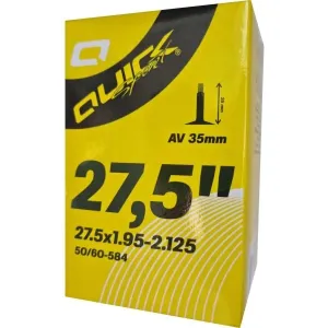 Quick AV27.5 x 1.9-2.125 35mm Fahrradschlauch, schwarz, größe os