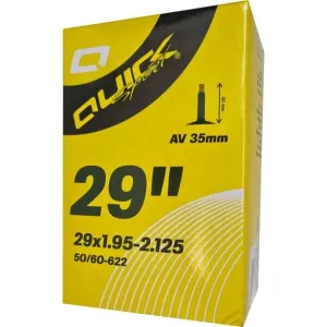 Quick AV29 x 1.9-2.35 35mm Fahrradschlauch, schwarz, größe os