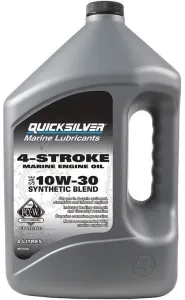Quicksilver FourStroke Outboard Engine Oil Synthetic Blend 10W30 4 L