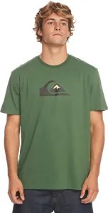 Quiksilver Herren T-Shirt Comp Logo Regular Fit EQYZT06534-GSG0 S