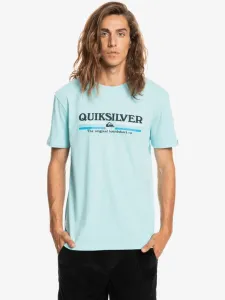 Quiksilver Lined Up T-Shirt Blau