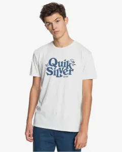 Weiße T-Shirts Quiksilver